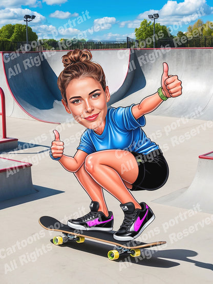 Skateboarder