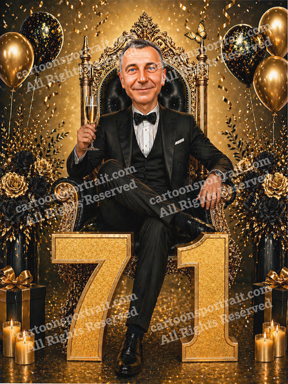 71e anniversaire