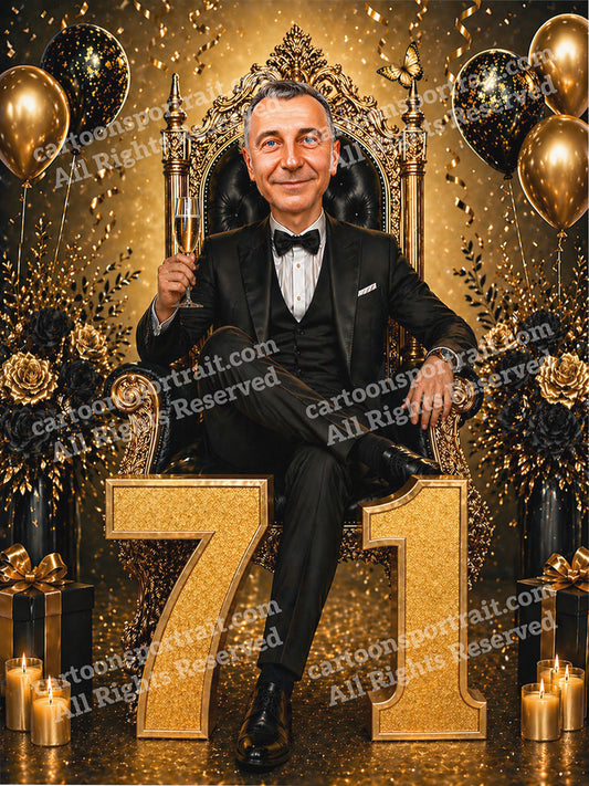 71e anniversaire