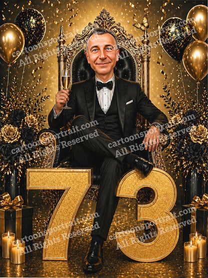 73e anniversaire