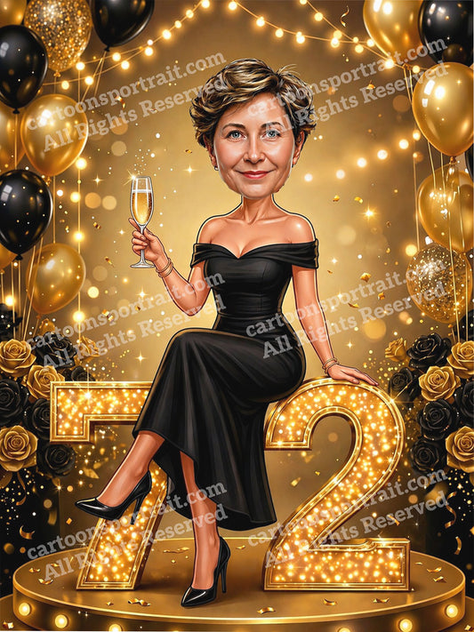 72e anniversaire