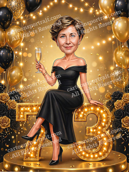 73e anniversaire