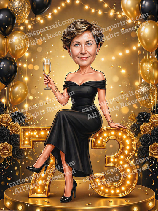73e anniversaire