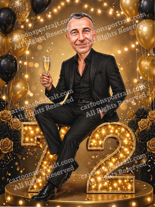 72e anniversaire