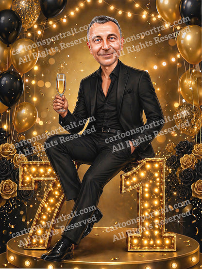 71e anniversaire