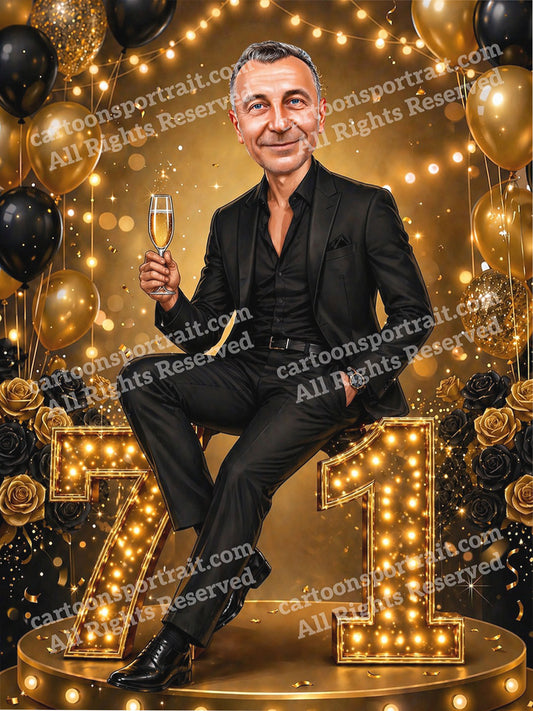 71e anniversaire