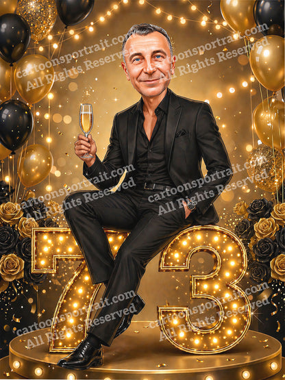 73e anniversaire