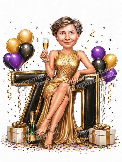 71e anniversaire