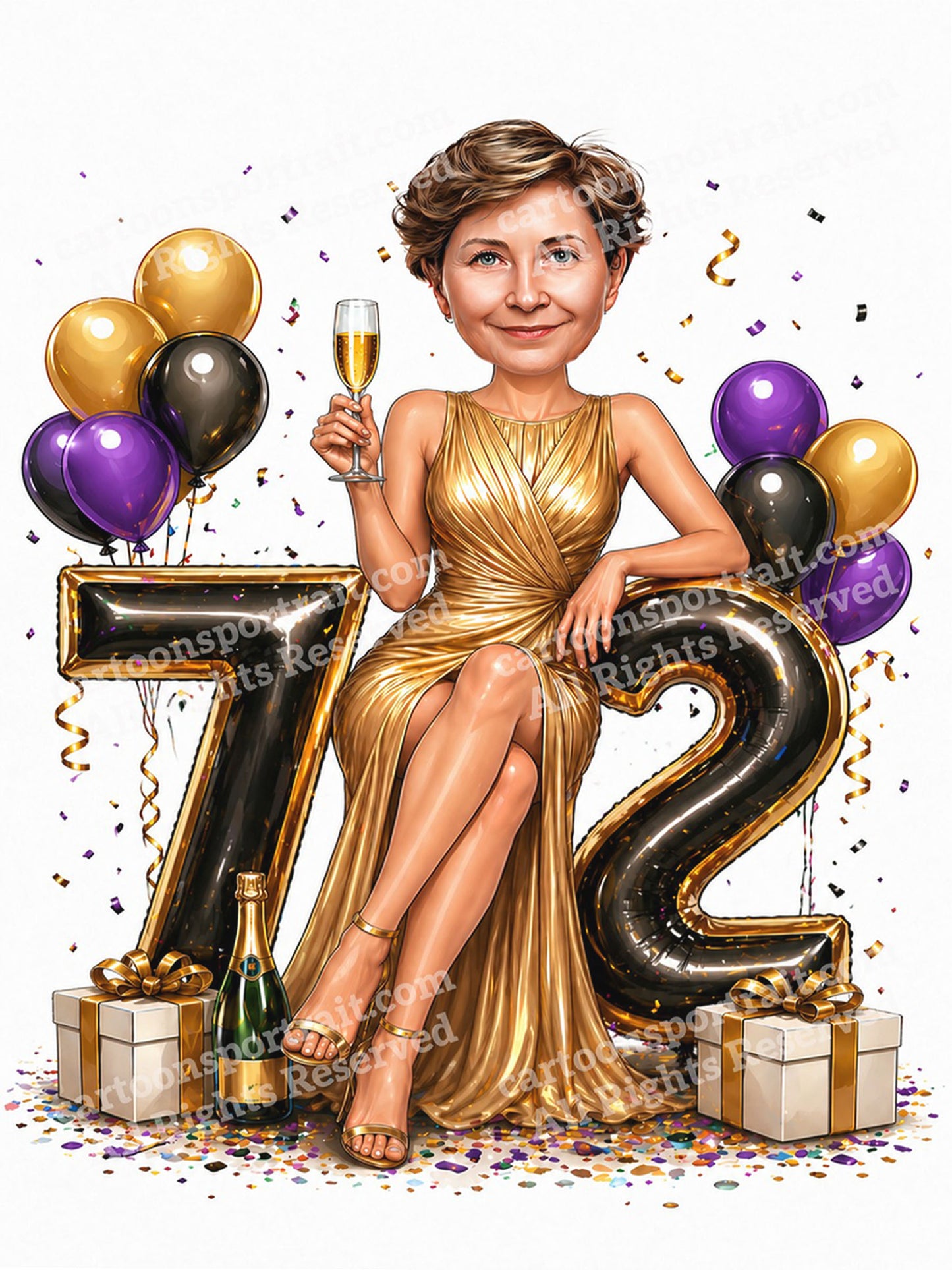 72e anniversaire
