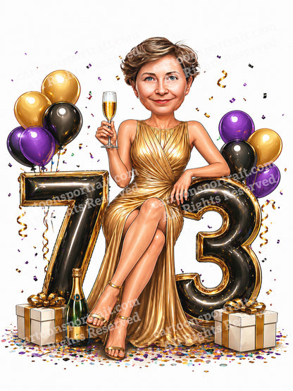 73e anniversaire