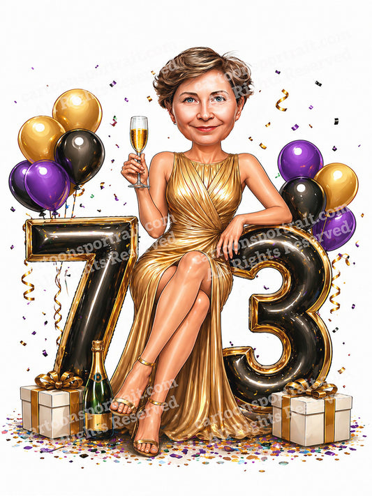 73e anniversaire