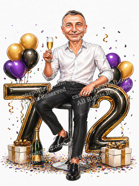 72e anniversaire