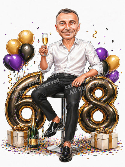 68e anniversaire