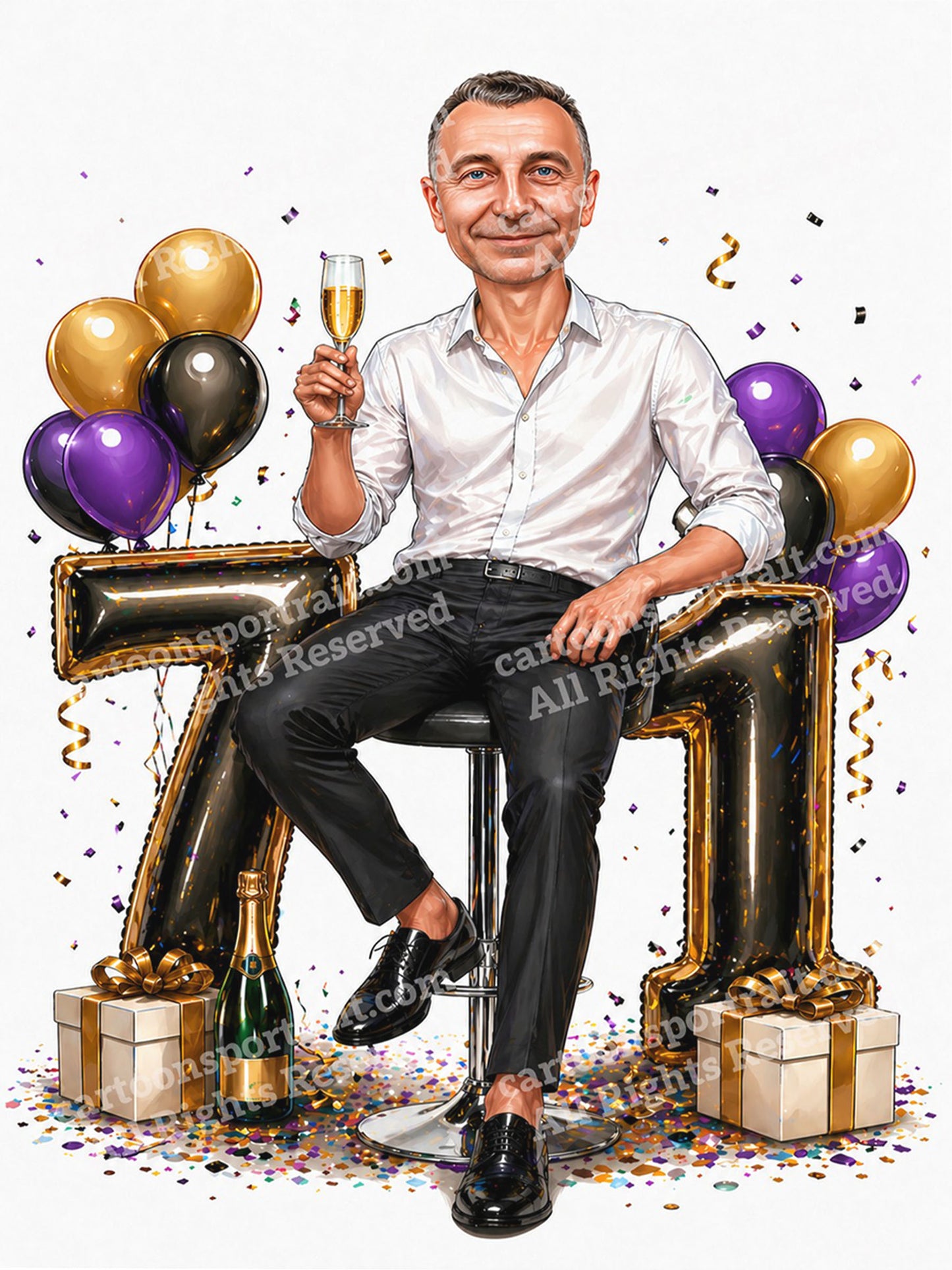 71e anniversaire