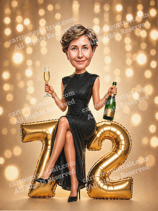 72e anniversaire