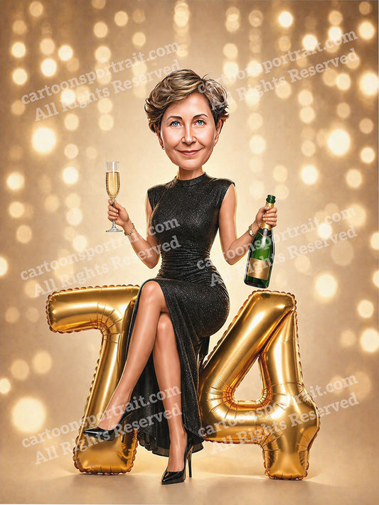 74e anniversaire