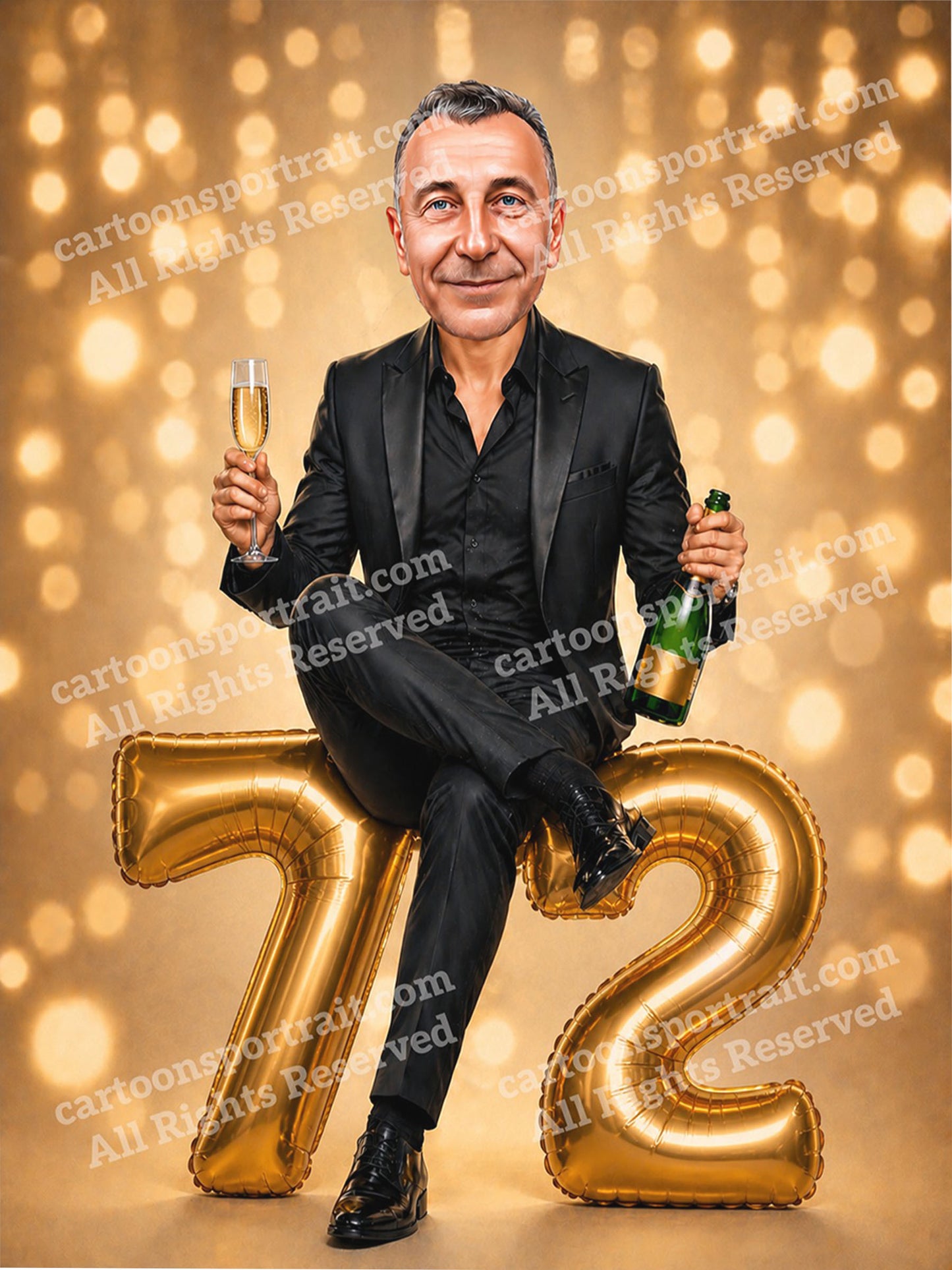72e anniversaire