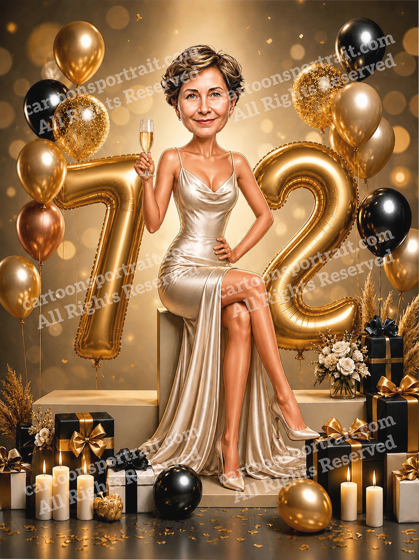 72e anniversaire