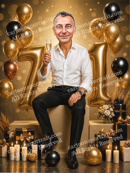 71e anniversaire