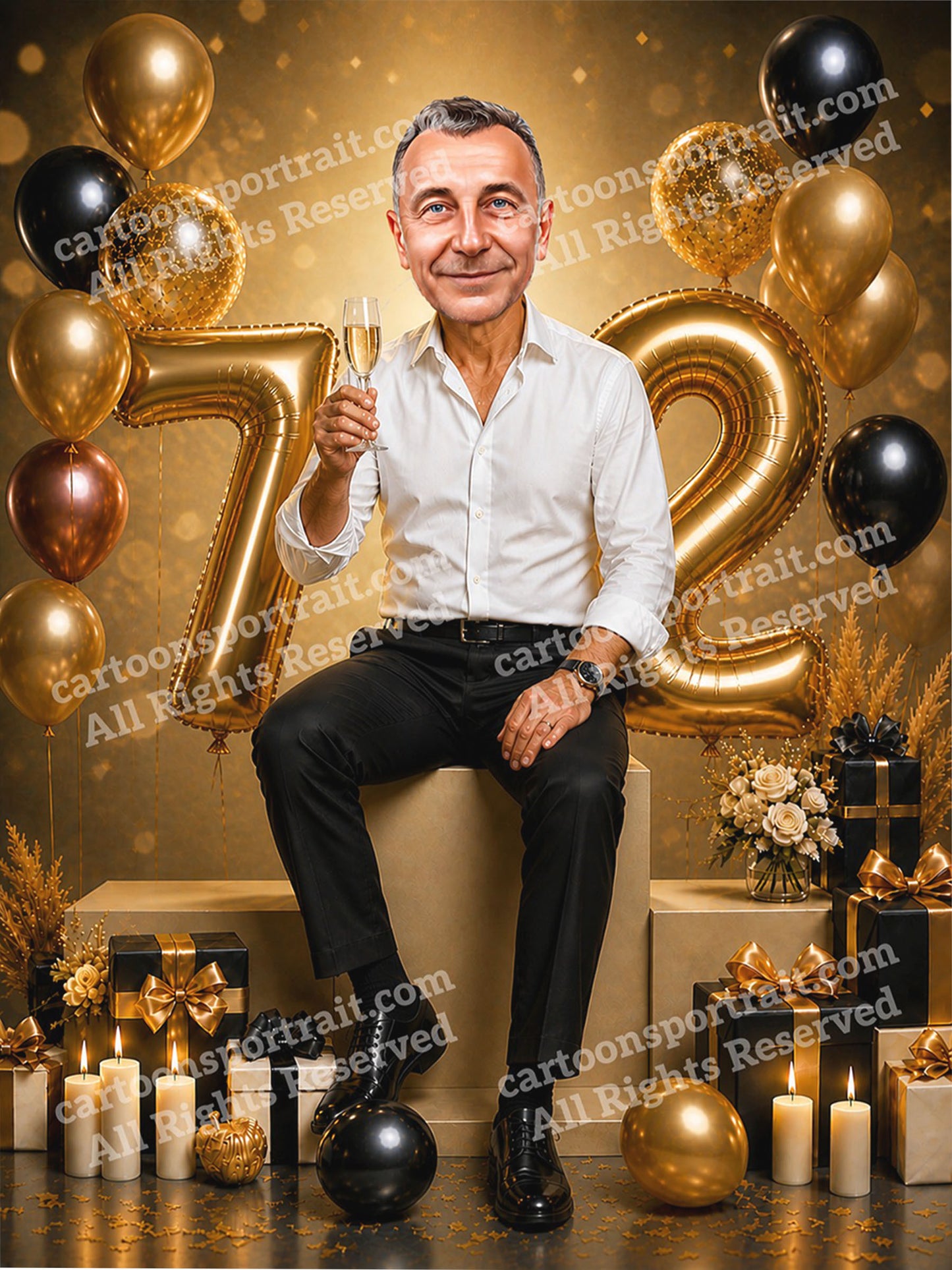72e anniversaire