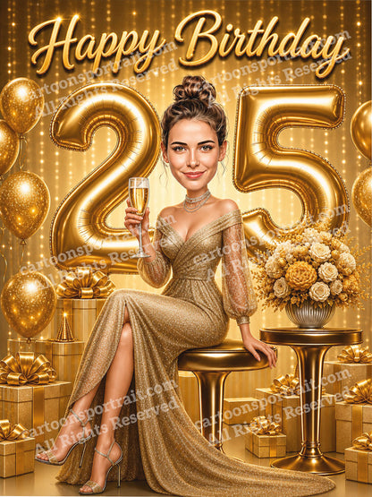 25th birthday