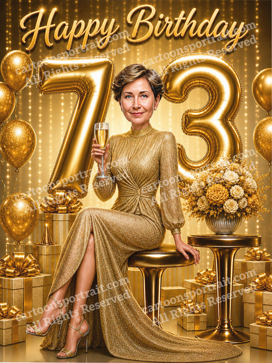 73e anniversaire