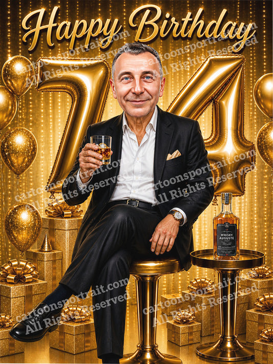 74e anniversaire