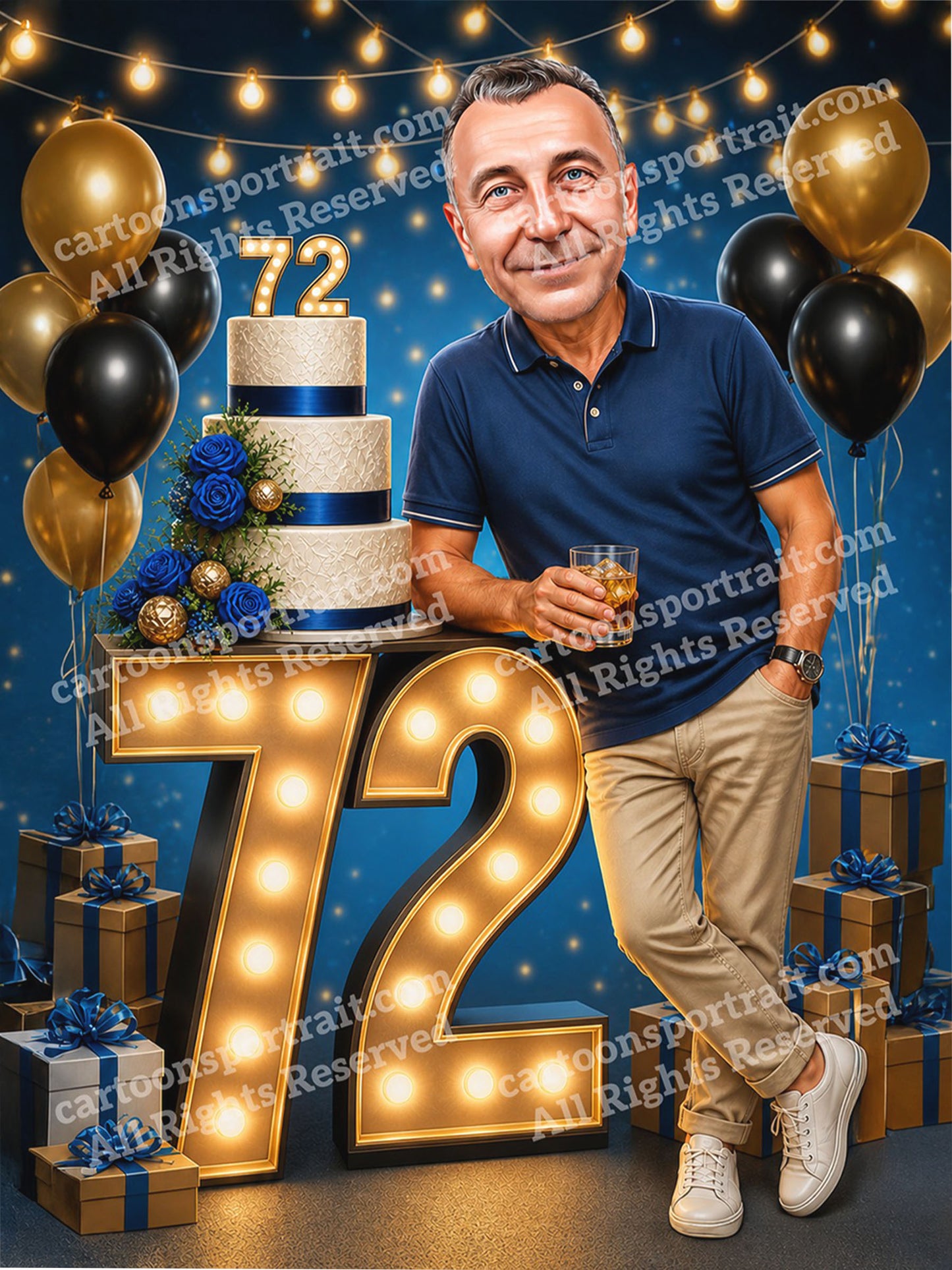 72e anniversaire