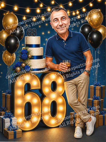 68e anniversaire