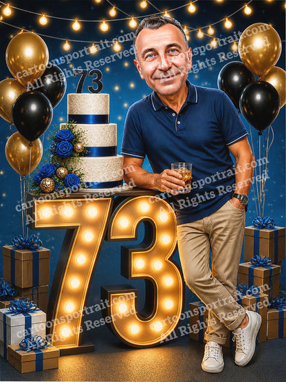 73e anniversaire