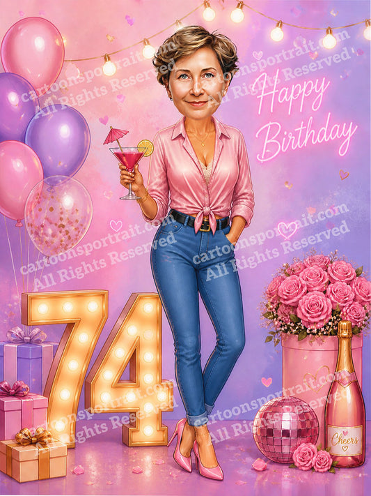 74e anniversaire