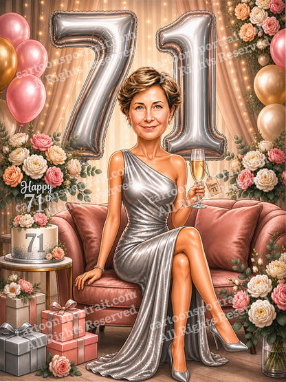 71e anniversaire