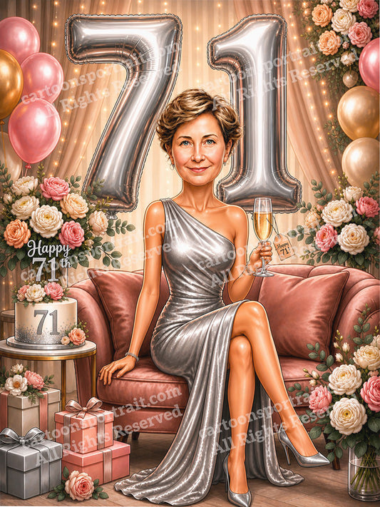 71e anniversaire
