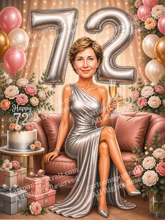 72e anniversaire