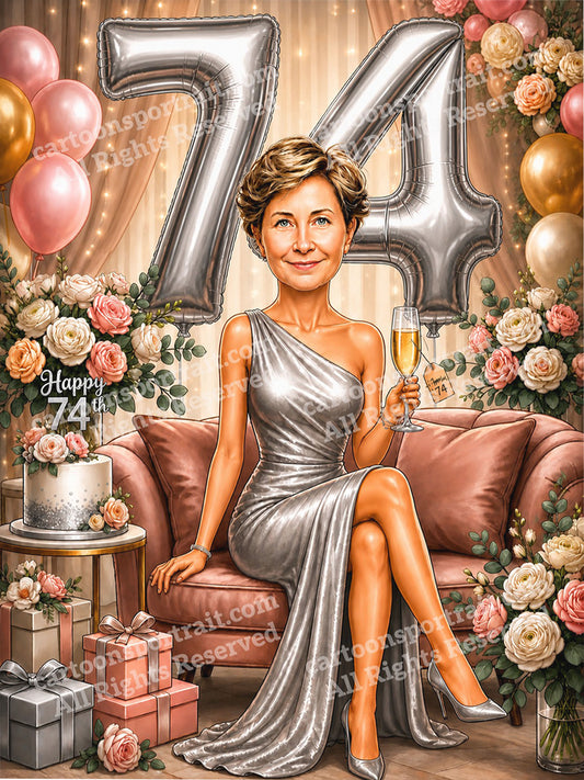 74e anniversaire