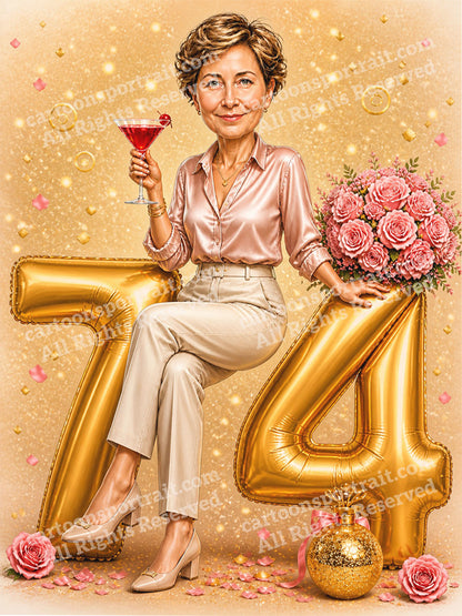 74e anniversaire
