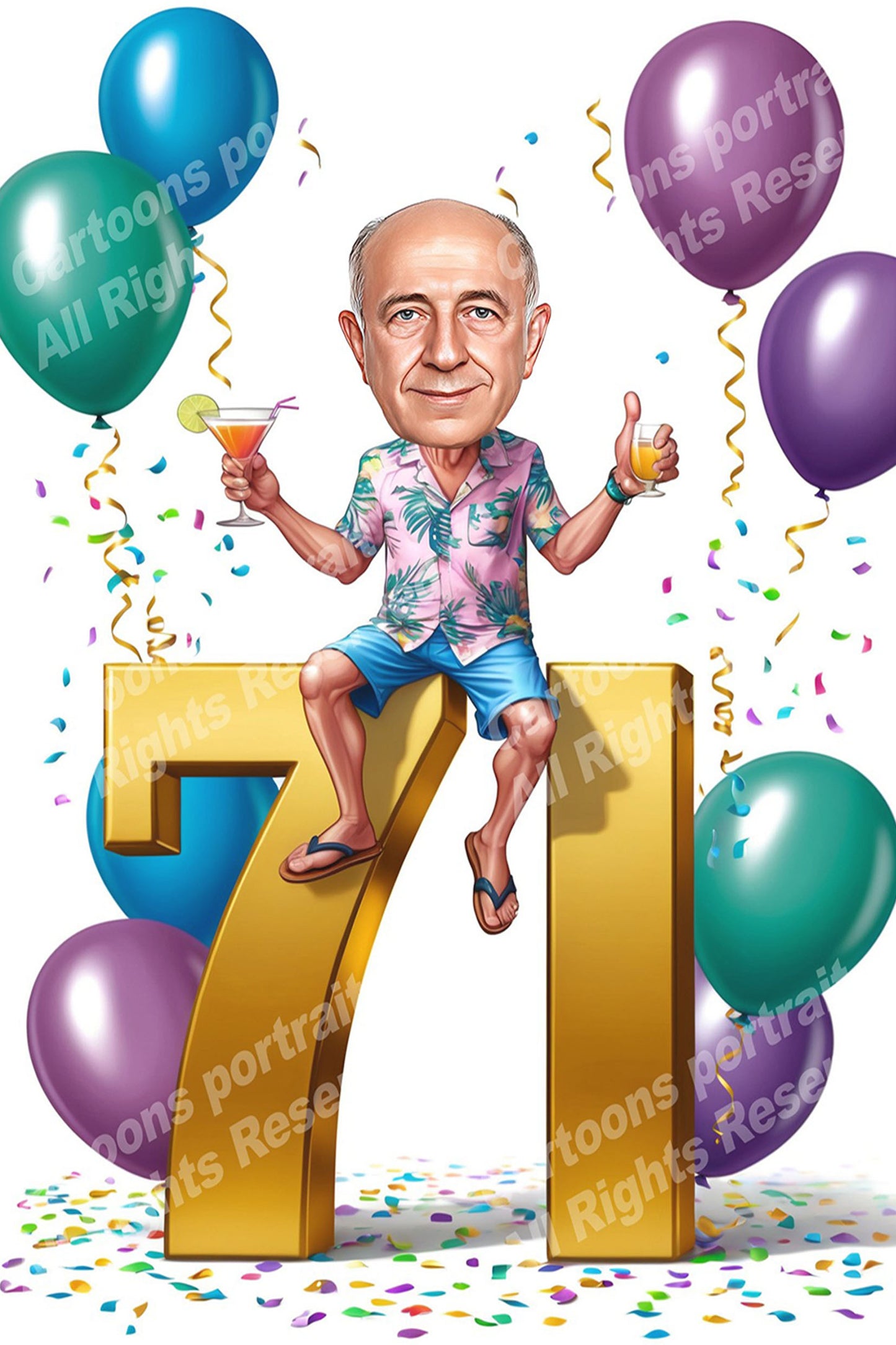 71e anniversaire