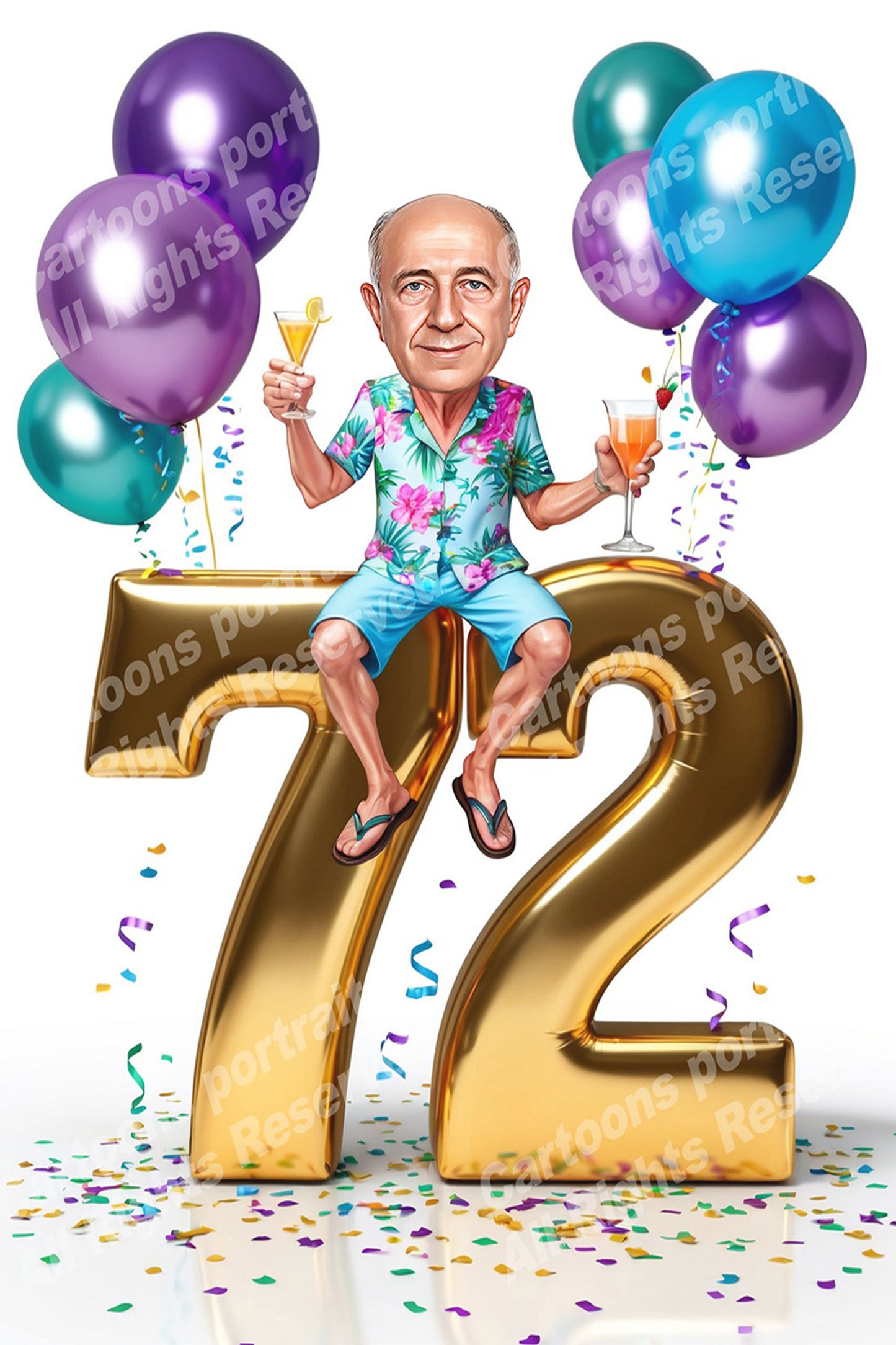 72e anniversaire