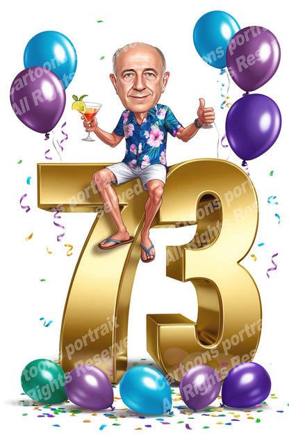 73e anniversaire