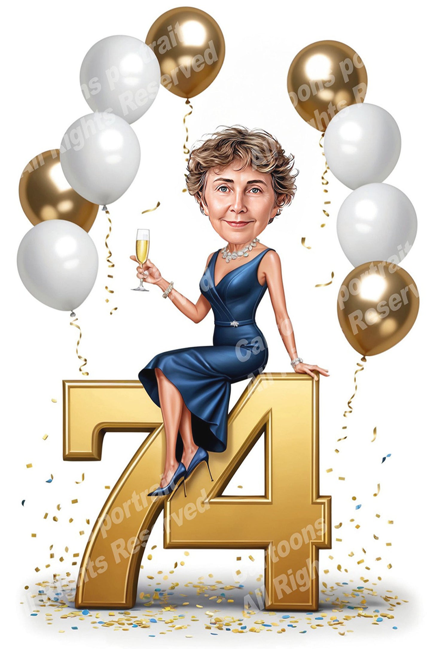 74 ans