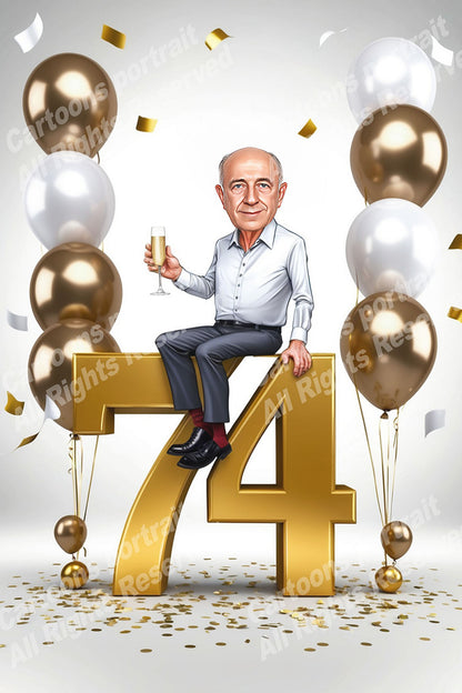 74 ans