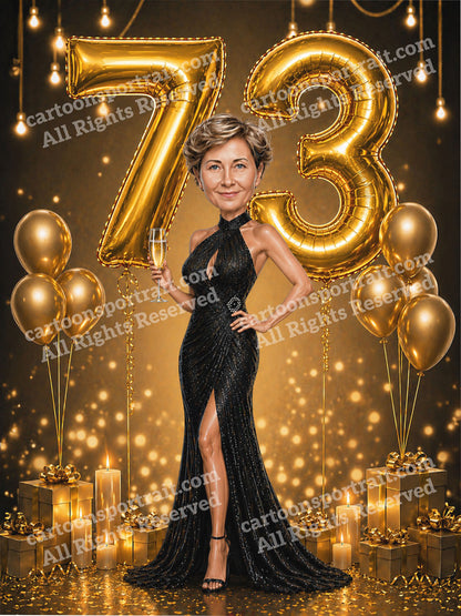 73e anniversaire