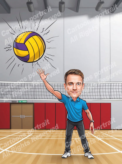 Coach de volley-ball