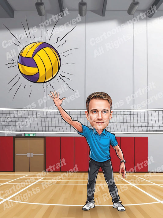 Coach de volley-ball
