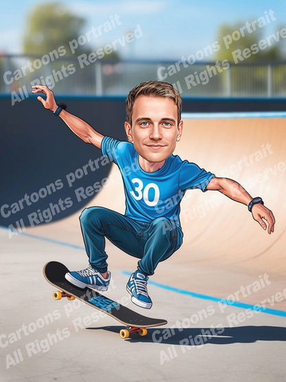 Skateboarder