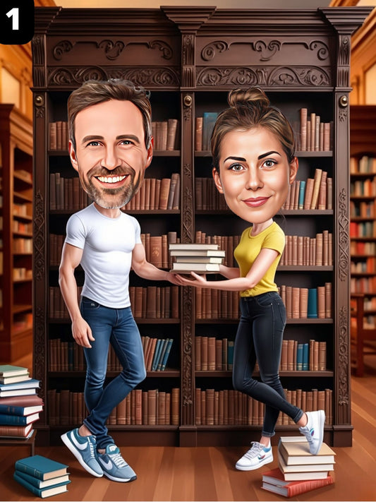 Bibliothécaire - Couple