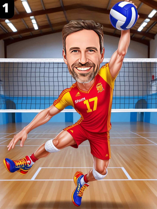 Volleyball Player - Male
