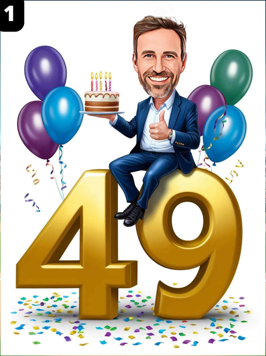 49e anniversaire - Homme