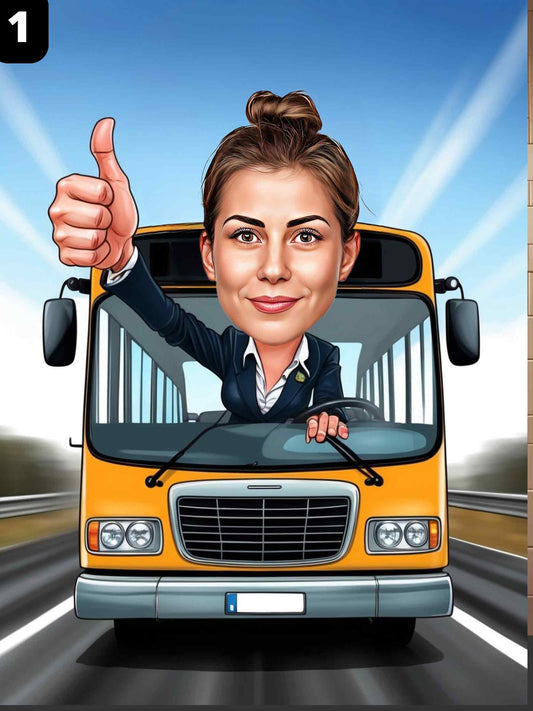 Chauffeur de bus - Femme