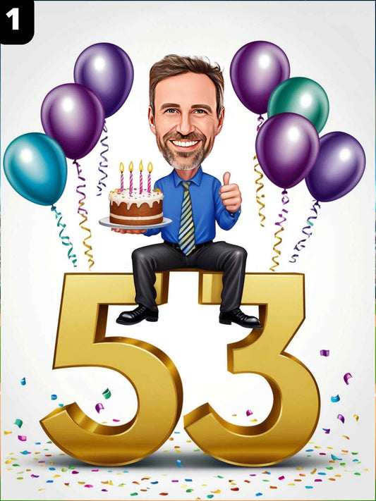 53e anniversaire - Homme